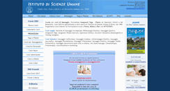 Desktop Screenshot of istitutodiscienzeumane.org